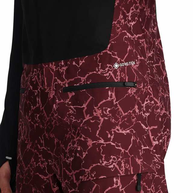 (取寄) ノースフェイス メンズ サミット ヴェルビエ Gtx ビブ パンツ - メンズ The North Face men Summit Verbier GTX Bib Pant - Men's Alpine Plum Glacial Fracture Printの通販は
