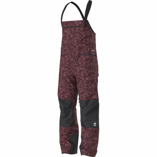 (取寄) ノースフェイス メンズ サミット ヴェルビエ Gtx ビブ パンツ - メンズ The North Face men Summit Verbier GTX Bib Pant - Men's Alpine Plum Glacial Fracture Printの通販は