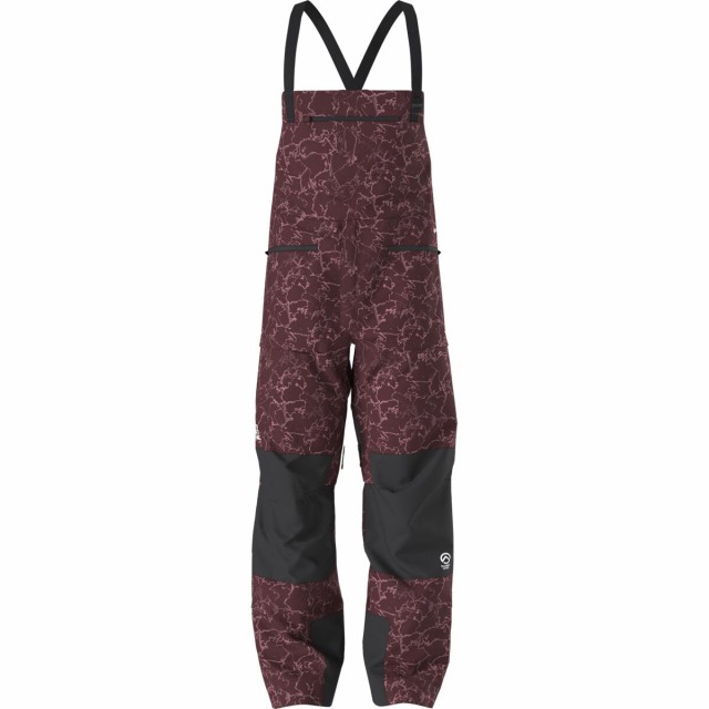 (取寄) ノースフェイス メンズ サミット ヴェルビエ Gtx ビブ パンツ - メンズ The North Face men Summit Verbier GTX Bib Pant - Men's Alpine Plum Glacial Fracture Printの通販は