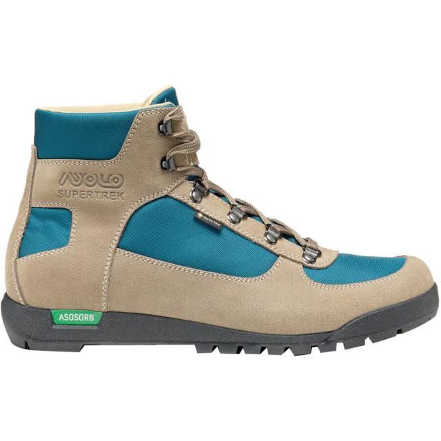 (取寄) アゾロ メンズ スーパートレック GV ハイキング ブート - メンズ Asolo men Supertrek GV Hiking Boot - Men's Wool/Deep Tealの通販は