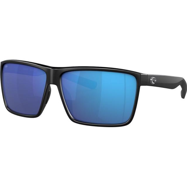 (取寄) コスタ リンコン 580P ポーラライズド サングラス Costa Rincon 580P Polarized Sunglasses Matte Black/Blue Mirror 580P