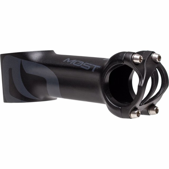 取寄) モスト タイガー アル Di2 くるしく コンパチブル エアロ ステム Most Tiger Alu Di2 Compatible Aero  Stem Black