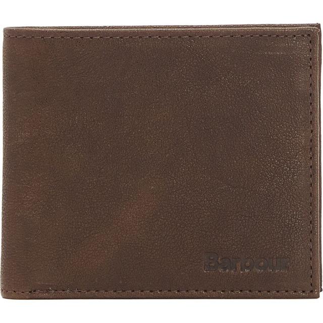 (取寄) バブアー メンズ ビルフォールド - メンズ Barbour men Padbury Billfold - Men's Dark Brown