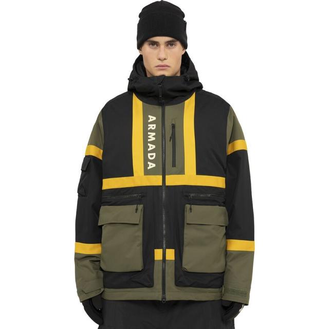 (取寄) アルマダ メンズ ジャケット - メンズ Armada men BDOG Jacket - Men's Olive/Black/Yellow