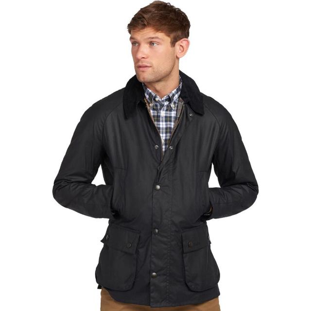 (取寄) バブアー メンズ アシュビー ワックス ジャケット - メンズ Barbour men Ashby Wax Jacket - Men's Navy