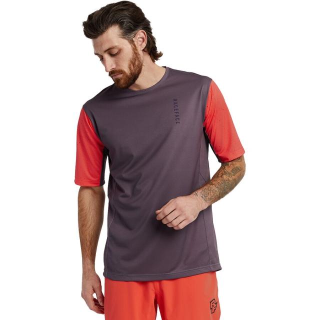 (取寄) レースフェイス メンズ インディ ショートスリーブ ジャージ - メンズ Race Face men Indy Short-Sleeve Jersey - Men's Coralの通販は