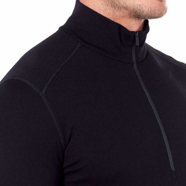 (取寄) アイスブレイカー メンズ 260 テック 1/2-ジップ ロング-スローブ トップ - メンズ Icebreaker men 260 Tech 1/2-Zip Long-Sleeve Top - Men's Blackの通販は