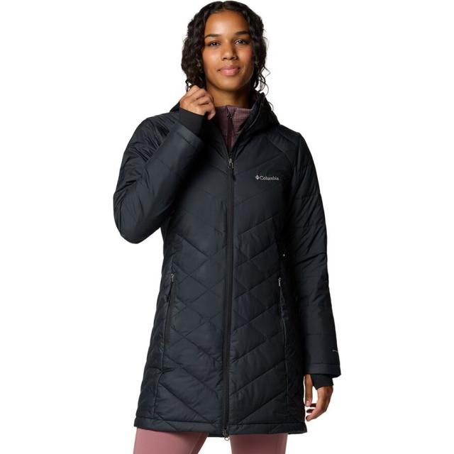 (取寄) コロンビア レディース ヘブンリー ロング フーデット ジャケット - ウィメンズ Columbia women Heavenly Long Hooded Jacket - Women's Black2