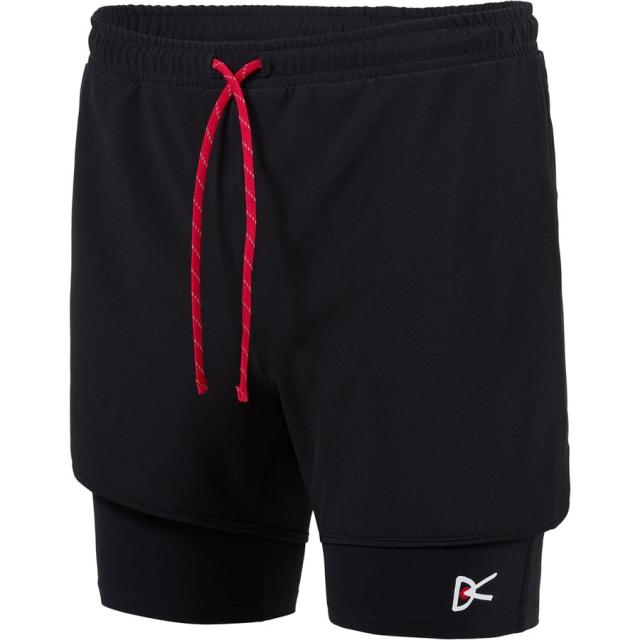 (取寄) ディストリクトヴィジョン メンズ レイヤード ポケットド トレイル ショート - メンズ District Vision men Layered Pocketed Trail Short - Men's Blackの通販は