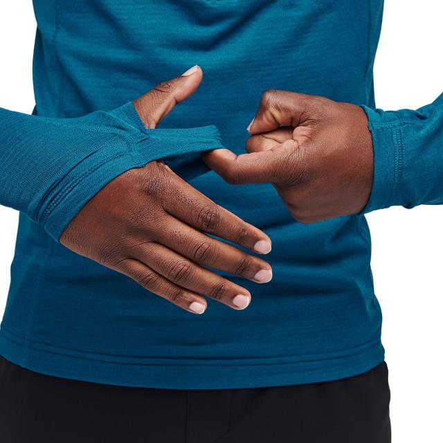 (取寄) ブラックダイヤモンド メンズ コウフィシェント Lt 1/4-ジップ プルオーバー - メンズ  men Coefficient LT 1/4-Zip Pullover - Men's Kingfisher