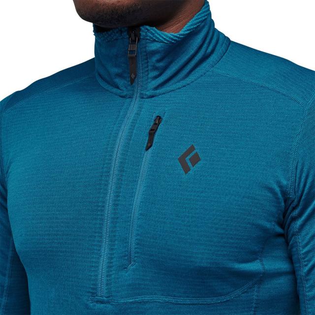 (取寄) ブラックダイヤモンド メンズ コウフィシェント Lt 1/4-ジップ プルオーバー - メンズ  men Coefficient LT 1/4-Zip Pullover - Men's Kingfisher