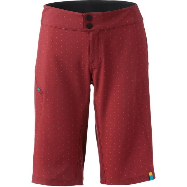 (取寄) イエティサイクルズ レディース ドーソン ショート - ウィメンズ Yeti Cycles women Dawson Short - Women's Deep Red Slant