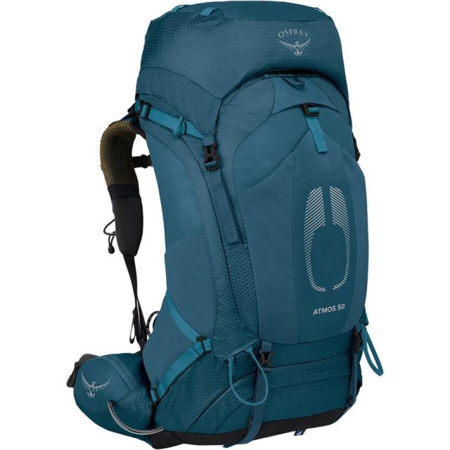 (取寄) オスプレーパック アトモス AG 50L バックパック Osprey Packs Atmos AG 50L Backpack Venturi Blueの通販は 91,550円
