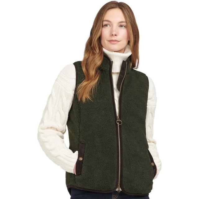 (取寄) バブアー レディース バーフォード フリース ベスト - ウィメンズ Barbour women Burford Fleece Vest - Women's Olive/Classic