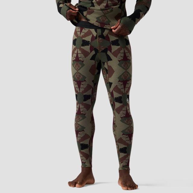 (取寄) バックカントリー メンズ RWS メリノ ベースレイヤー— ボトム - メンズ Backcountry men Cedars RWS Merino Mid-Wt Baselayer Bottom - Men's Kalamata Geo Collage Print