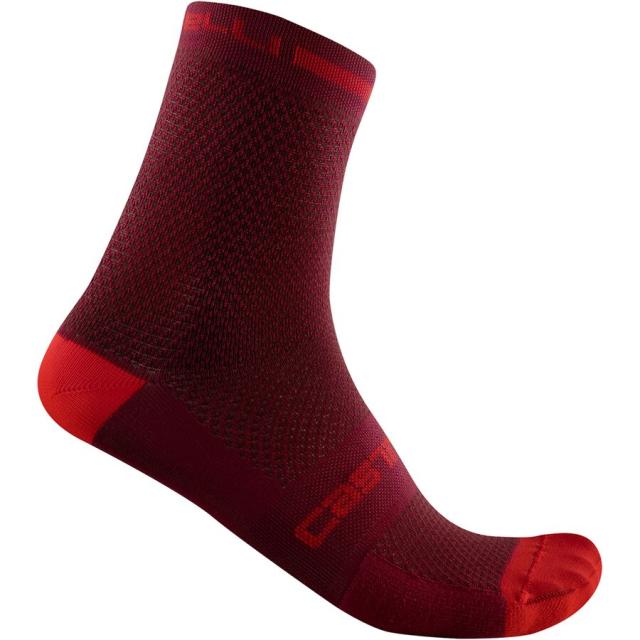 (取寄) カステリ スーパーレッジェーラ 12 ソック Castelli Superleggera 12 Sock Bordeauxの通販は