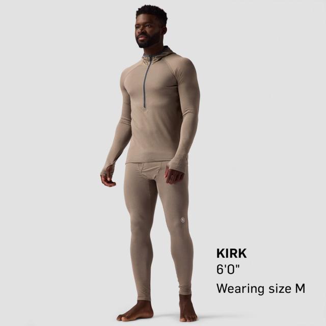 (取寄) バックカントリー メンズ パインズ ベースレイヤー— 1/2-ジップ スキューバ トップ - メンズ Backcountry men Pines Microgrid Ultra-Lt Baselayer 1/2-Zip Scuba Top - Men's Fallen Rock