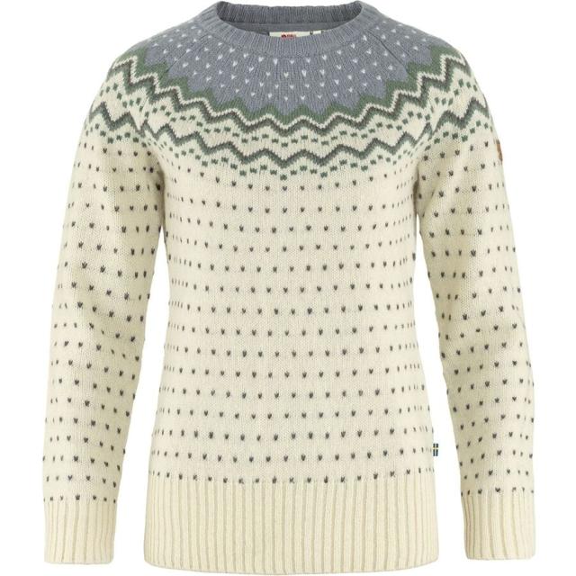(取寄) フェールラーベン レディース ニット セーター - ウィメンズ Fjallraven women Ovik Knit Sweater - Women's Chalk White/Flint Greyの通販は