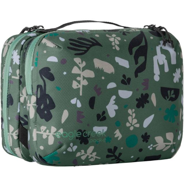 (取寄) イーグルクリーク パック-イット リビール トリフォールド トイレタリー キット Eagle Creek Pack-It Reveal Trifold Toiletry Kit Roots and Shoots: Duck Greenの通販は