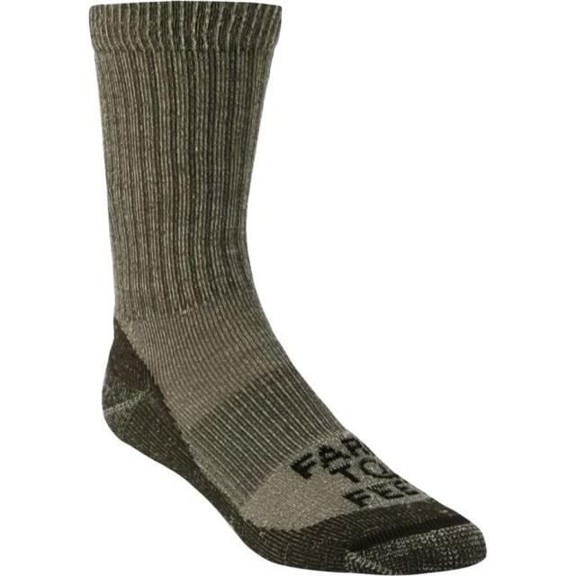 (取寄) ファームトゥフィート ボウルダー トラディショナル ライトウェイト ハイカー ソック Farm To Feet Boulder Traditional Lightweight Hiker Sock Green Gables