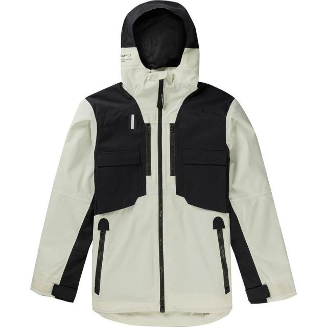 (取寄) ホワイトスペース メンズ 2l カーゴ インサレーテッド ジャケット - メンズ WHITESPACE men 2L Cargo Insulated Jacket - Men's Warm White/Black