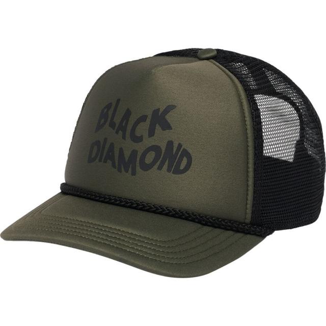 (取寄) ブラックダイヤモンド フラッツ ビル トラッカー ハット  Flat Bill Trucker Hat Tundra/Black Wavy 