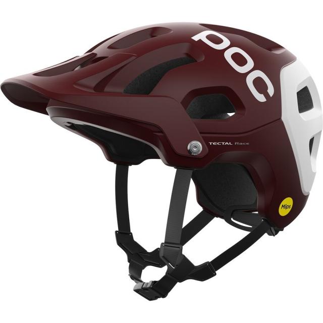 (取寄) POC テクタル レース ミプス ヘルメット POC Tectal Race Mips Helmet Garnet Red/Hydrogen White Matteの通販は