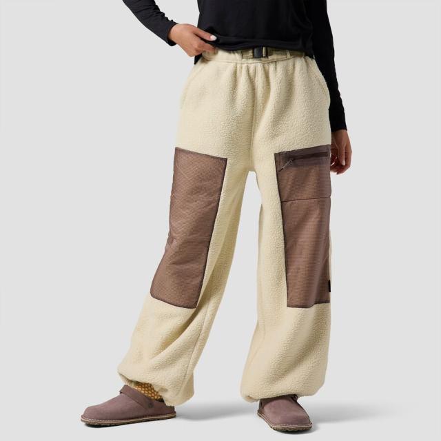 (取寄) バックカントリー レディース ワンダー パンツ - ウィメンズ Backcountry women Wander Pile-Fleece Pant - Women's Fog/Bark