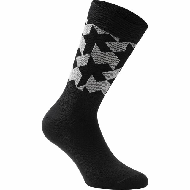 (取寄) アソス モノグラム エボ ソック Assos Monogram EVO Sock Black Seriesの通販は