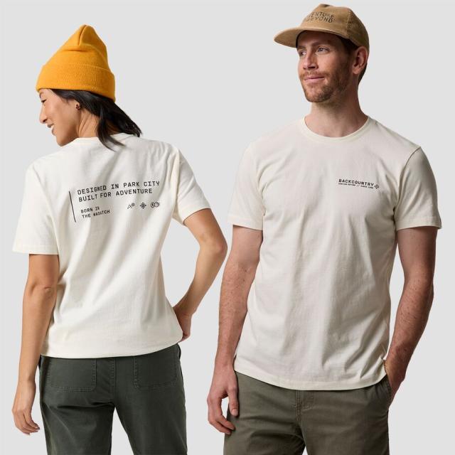 (取寄) バックカントリー ビルト フォア アドベンチャー T-シャツ Backcountry Built For Adventure T-Shirt Egret