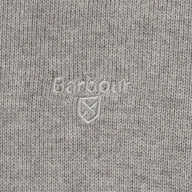 (取寄) バブアー メンズ コットン 1/2-ジップ セーター - メンズ Barbour men Cotton 1/2-Zip Sweater - Men's Grey Marl