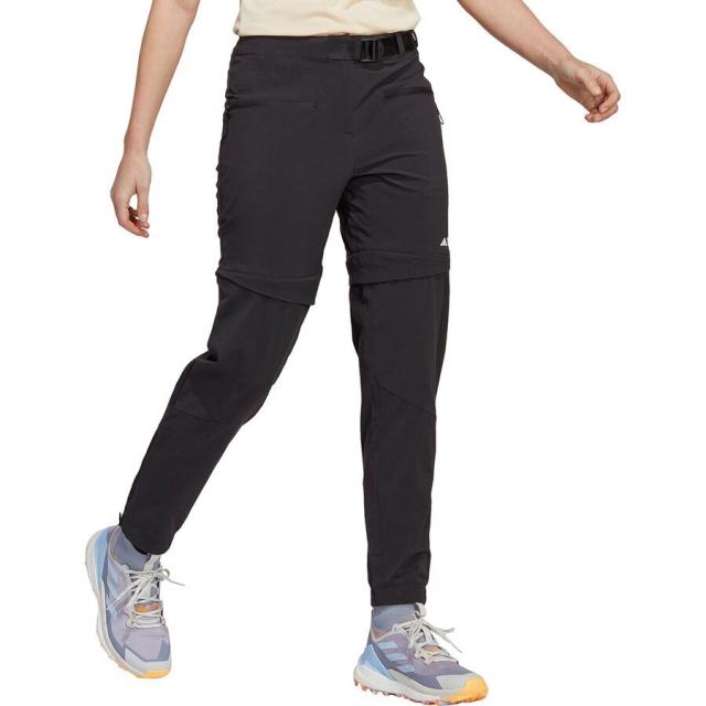 (取寄) アディダステレックス レディース ユーティリタス ハイキング ジップ オフ パンツ - ウィメンズ Adidas TERREX women Utilitas Hiking Zip Off Pant - Women's Black