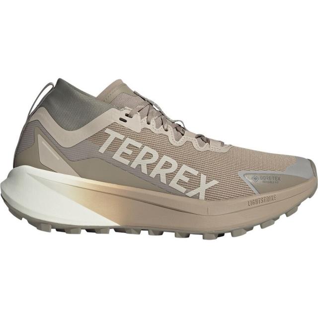 (取寄) アディダステレックス メンズ テレックス アグラヴィック Gtx トレイル ランニング シューズ - メンズ Adidas TERREX men Terrex Agravic GTX Trail Running Shoe - Men's Blanch Cargo/Alumina/Putty Beige