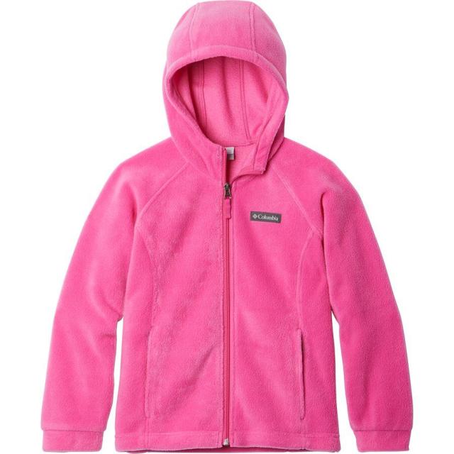 (取寄) コロンビア ガールズ ベントン リ フーデット フリース ジャケット - ガールズ Columbia girls Benton II Hooded Fleece Jacket - Girls' Pink Iceの通販は