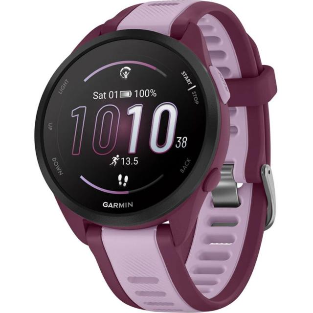 (取寄) ガーミン フォアランナー 165 ミュージック ウォッチ Garmin Forerunner 165 Music Watch Berry/Lilacの通販は 51,948円