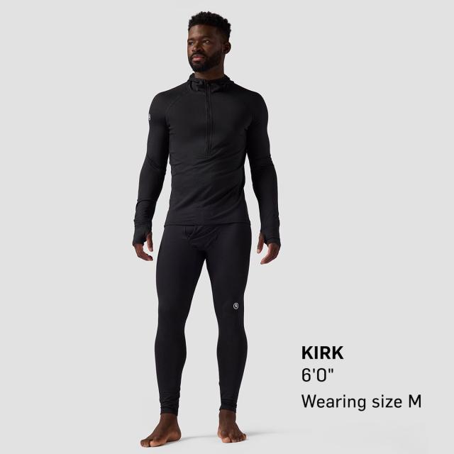 (取寄) バックカントリー メンズ パインズ ベースレイヤー— 1/2-ジップ スキューバ トップ - メンズ Backcountry men Pines Microgrid Ultra-Lt Baselayer 1/2-Zip Scuba Top - Men's Black