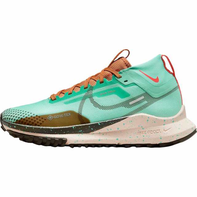 (取寄) ナイキ レディース リアクト ペガサス トレイル 4 ゴア-テックス ランニング シューズ - ウィメンズ Nike women React Pegasus Trail 4 GORE-TEX Running Shoe - Women's Emerald Rise/Sequoia-Amber Brownの通販は