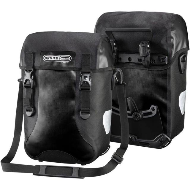 (取寄) オルトリーブ スポーツ-パッカー クラシック パニエ - ペア Ortlieb Sport-Packer Classic Panniers - Pair Black