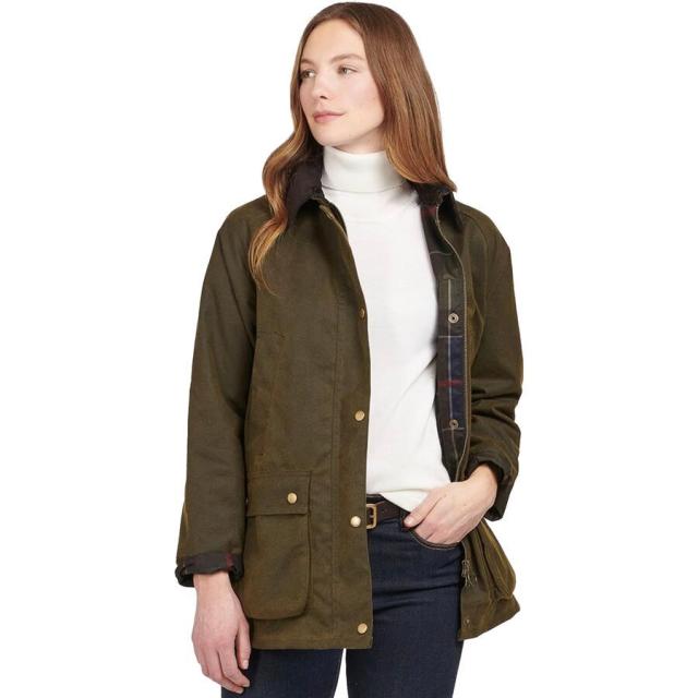 (取寄) バブアー レディース エーコン ワックス ジャケット - ウィメンズ Barbour women Acorn Wax Jacket - Women's Olive
