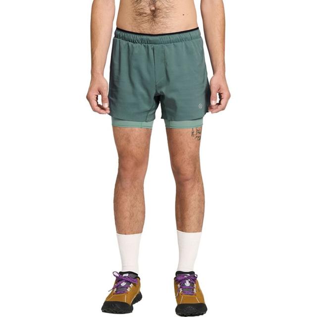 (取寄) シエルアスレティックス メンズ DLYショート 5インチ ロング ブリーフ - メンズ Ciele Athletics men DLYShort 5in Long Brief - Men's Silver Pine