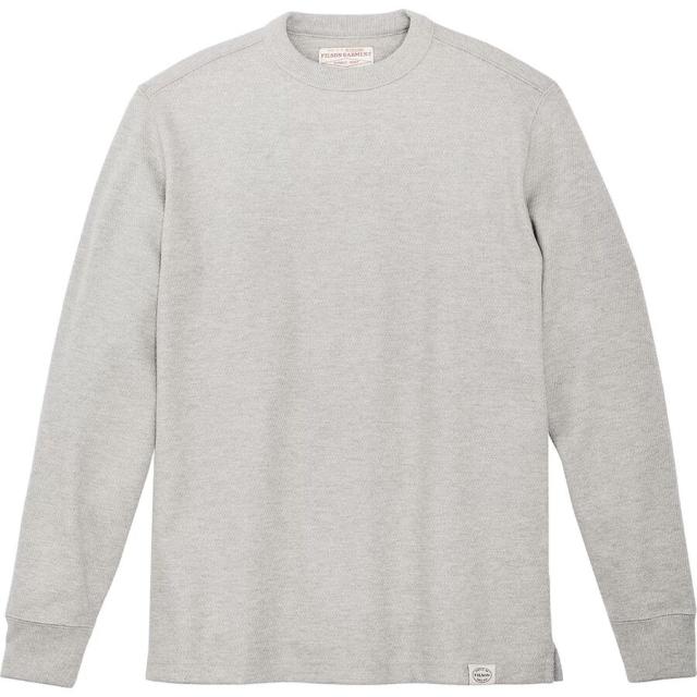 (取寄) フィルソン メンズ ワッフル ニット サーマル クルーネック トップ - メンズ Filson men Waffle Knit Thermal Crewneck Top - Men's Light Heather Grayの通販は