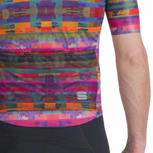 (取寄) スポーツフル メンズ グリッチ ボンバー ジャージ - メンズ Sportful men Glitch Bomber Jersey - Men's Multicolor Pinkの通販は