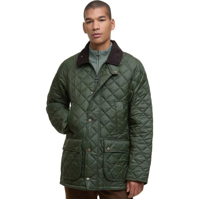 (取寄) バブアー メンズ エッセンシャル ビデイル キルテッド ジャケット - メンズ Barbour men Essential Bedale Quilted Jacket - Men's Sage