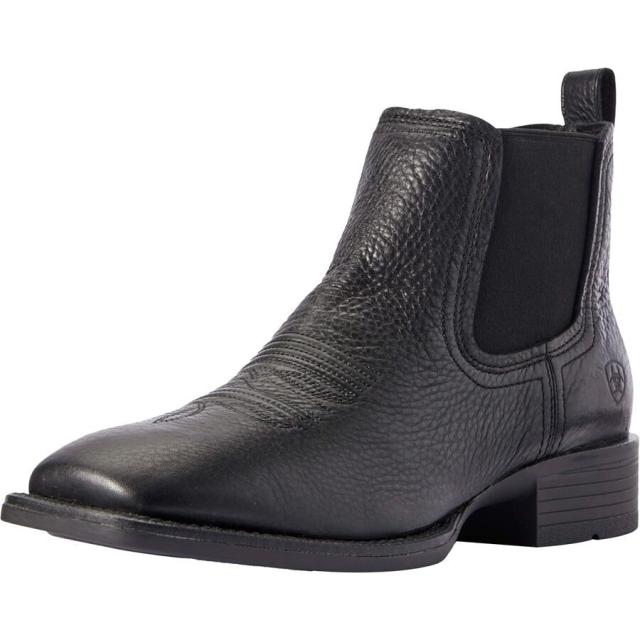 (取寄) アリアット メンズ ブッカー ウルトラ ウェスタン ブーツ - メンズ Ariat men Booker Ultra Western Boot - Men's Black