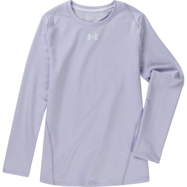 (取寄) アンダーアーマー ガールズ コージー アーマー ロング-スローブ クルー トップ - ガールズ Under Armour girls Cozy Armour Long-Sleeve Crew Top - Girls' Salt Purpleの通販は