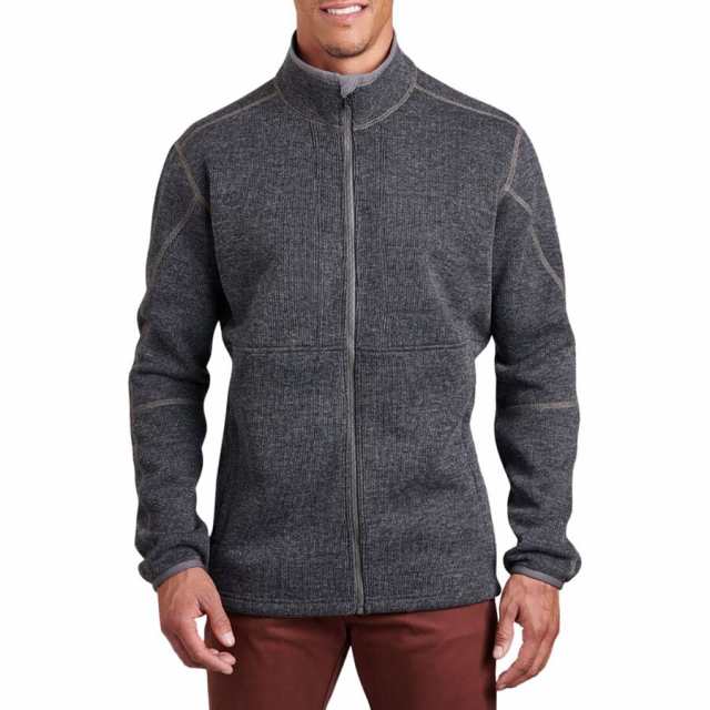 (取寄) クール メンズ ソー フル-ジップ フリース ジャケット - メンズ KUHL men Thor Full-Zip Fleece Jacket - Men's Graphiteの通販は