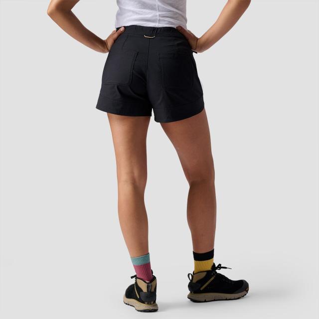 (取寄) バックカントリー レディース ワサッチ リップストップ 3.5インチ ショート - ウィメンズ Backcountry women Wasatch Ripstop 3.5in Short - Women's Black