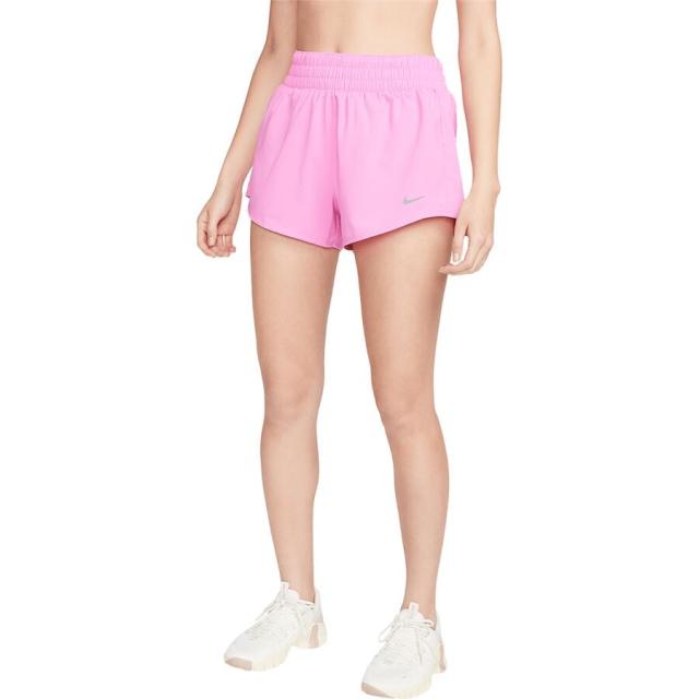 (取寄) ナイキ レディース ワン ドライ-フィット 3インチ ブリーフ ライン ショート - ウィメンズ Nike women One Dri-Fit 3in Brief Lined Short - Women's Playful Pink/Reflective Silvの通販は 10,930円