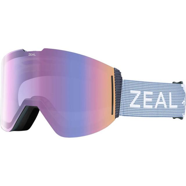 (取寄) ジール ルックアウト ゴーグルズ Zeal Lookout Goggles Houndstooth/Sakura Mirror/Sky Blue Mirror
