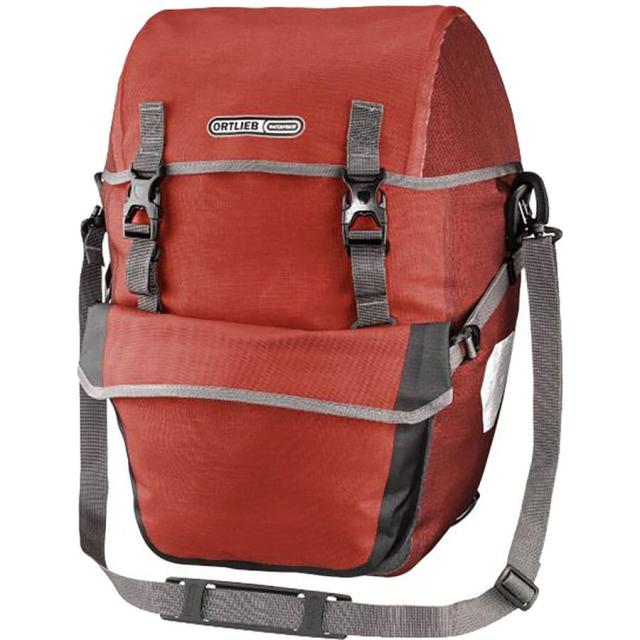(取寄) オルトリーブ バイク-パッカー プラス パニエ - ペア Ortlieb Bike-Packer Plus Panniers - Pair Salsa/Dark Chiliの通販は